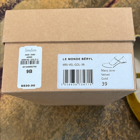 Le Monde Beryl Mary Jane gold 39 - Picture 8 of 8